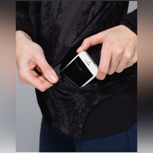 NWOT Lululemon To Class Jacket Sea Bed Black Deep Coal / Black size 4 - Picture 7 of 14